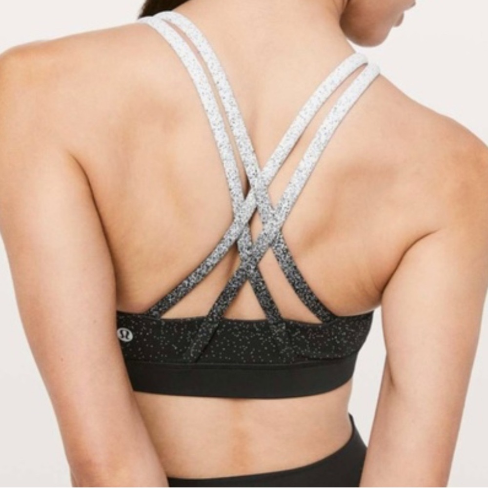 Lululemon 🍋 Energy Bra Ombre Speckle Stop
